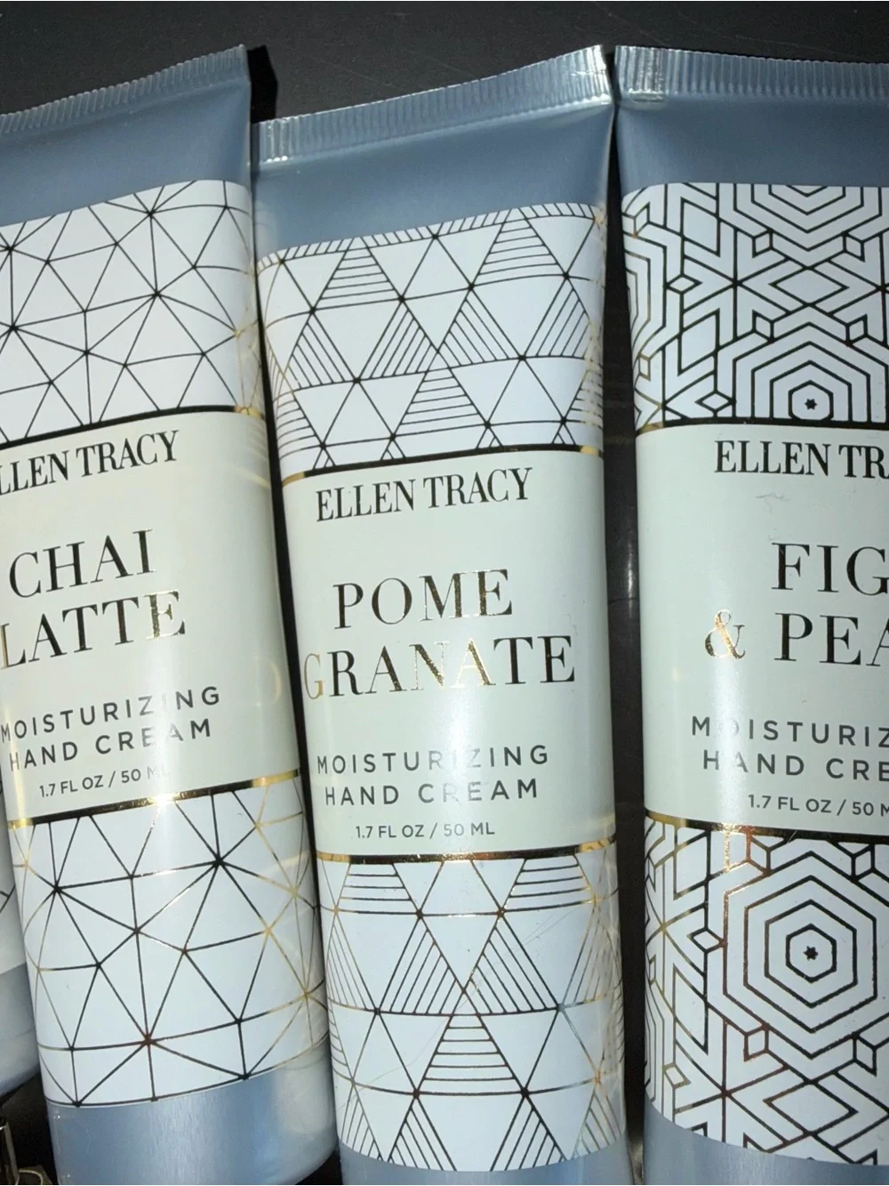 Lot of 10 1.7 oz Ellen Tracy Moisturizing Hand Cream Set exp, 2025 honey almond
